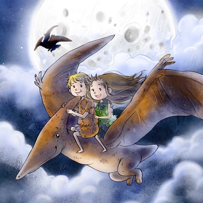 Lesebuchillustrationen Sandra und Leon