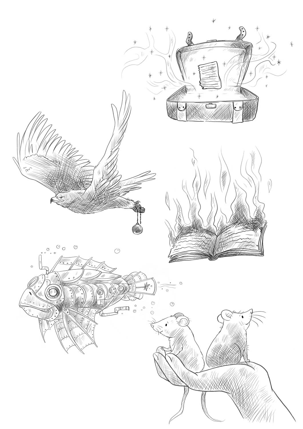 kinderbuch magie zauber illustrationen illustrator