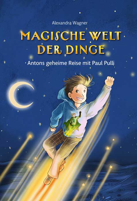 kinderbuchcover superheld magie illustration