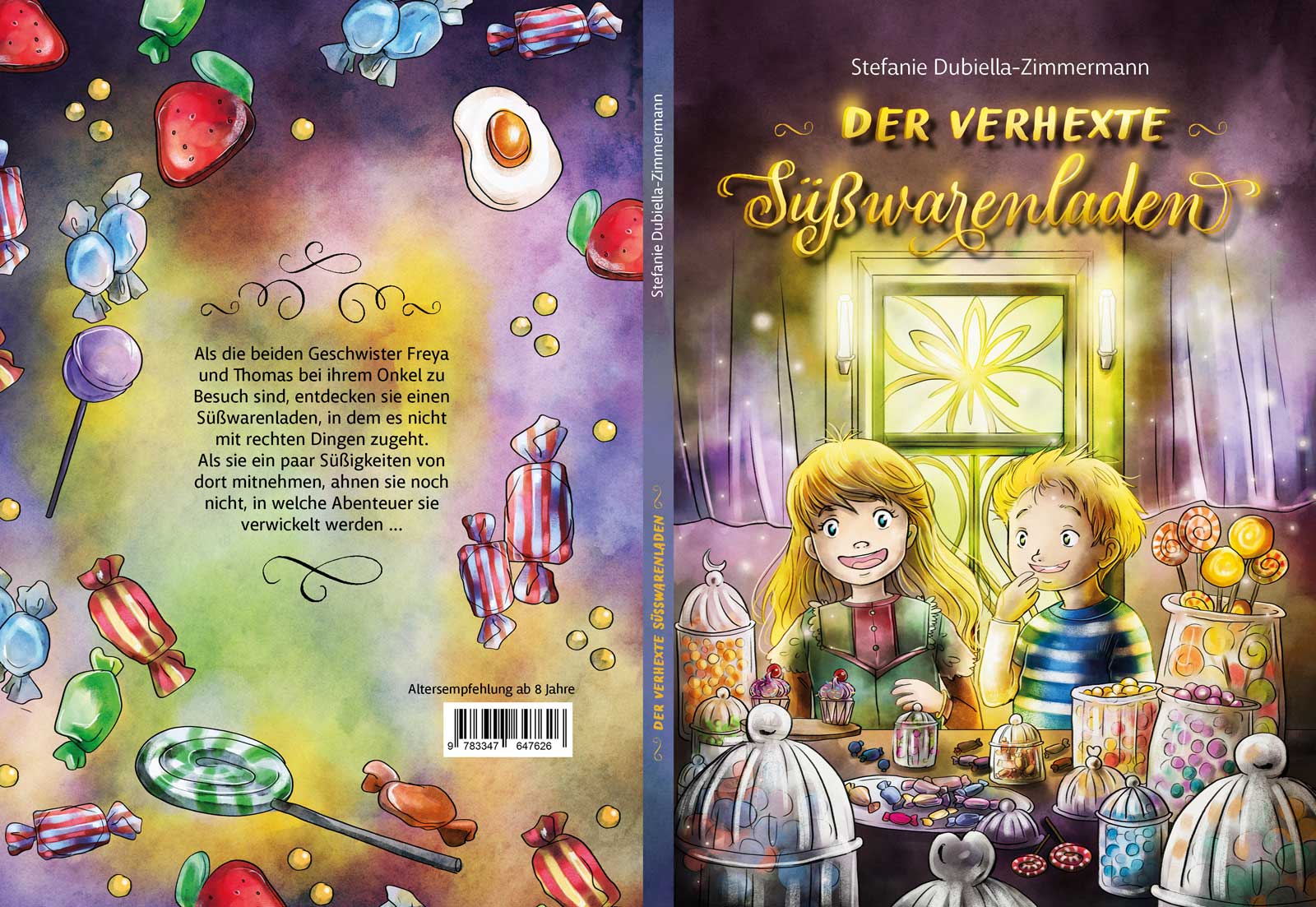 kinderbuch cover illustration magie illustrieren