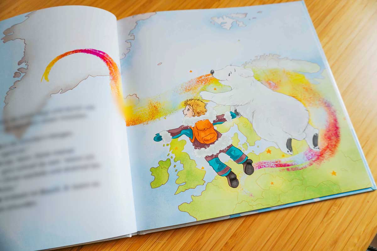 Umwelt kinderbuch Eisbär illustration Illustratorin