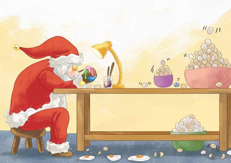 Oster Weihnachtswette Kinderbuch