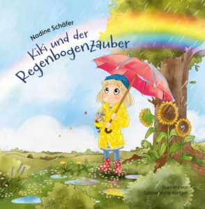 cover bilderbuch regenbogenzauber illustration illustrieren regen