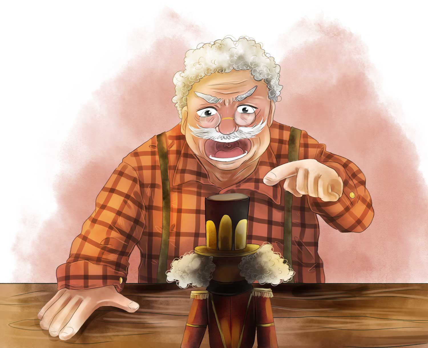 weihnachten Lorenz Nussknacker Bilderbuch Illustration Zeichnung