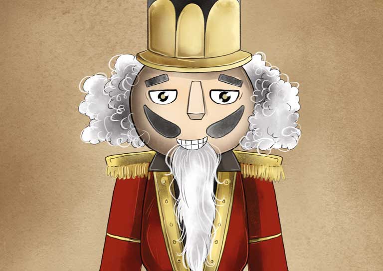 Bilderbuch Illustration Magischer Nussknacker