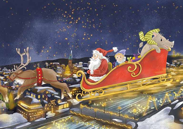 Nasi Nashorn Bd2 - Kinderbuchillustrationen