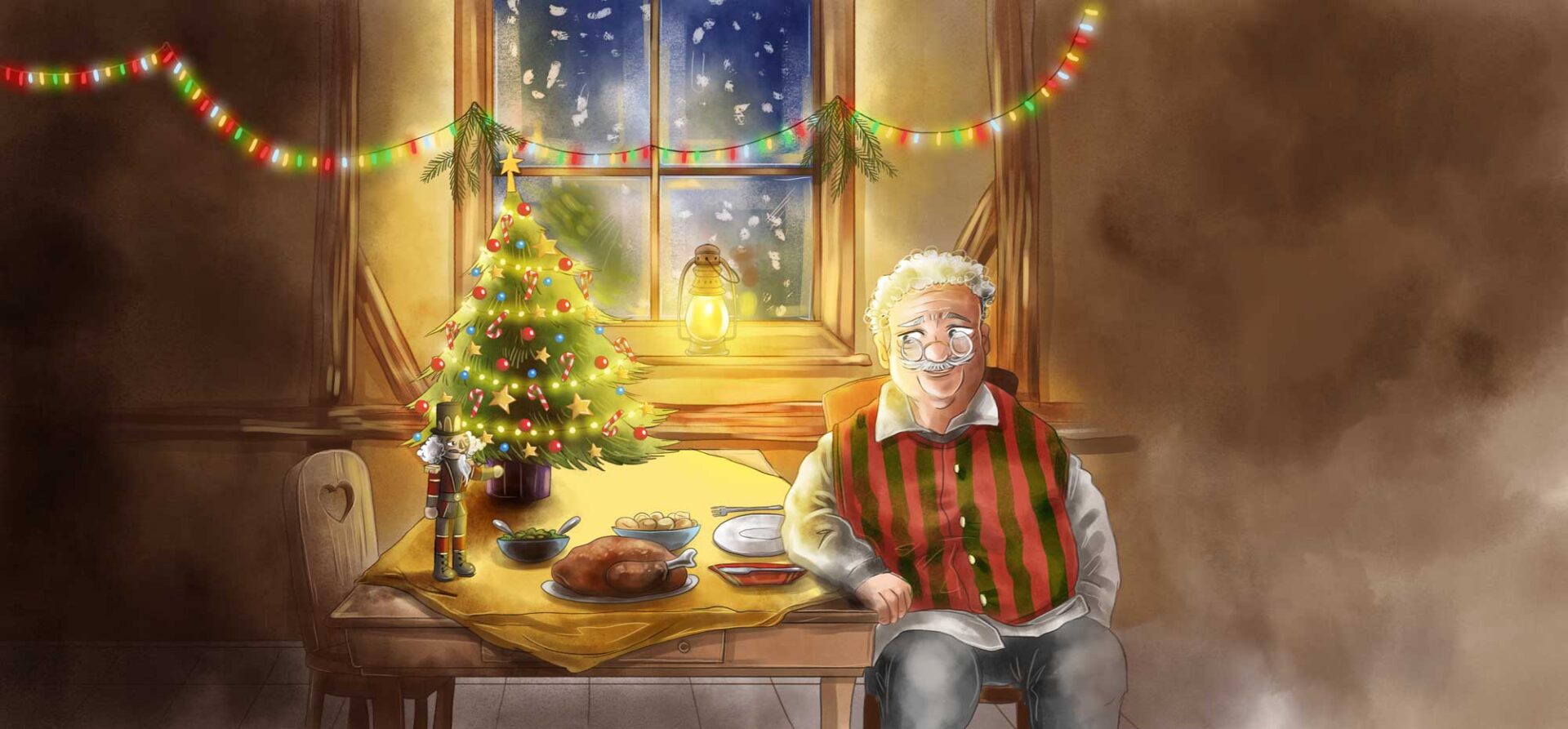 weihnachten Lorenz Nussknacker Bilderbuch Illustration Zeichnung