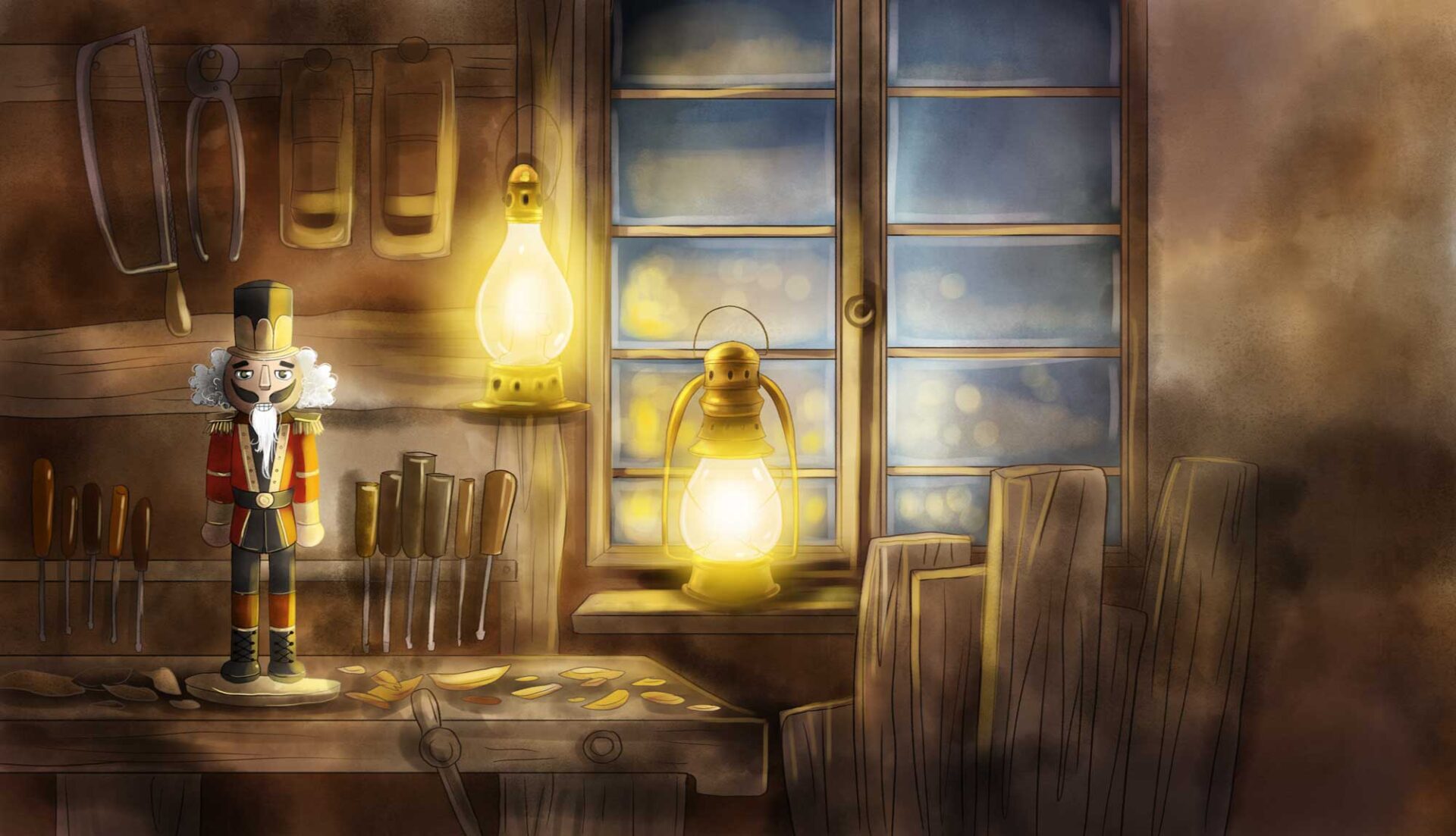 weihnachten Lorenz Nussknacker Bilderbuch Illustration Zeichnung